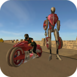 摩托车机器侠内购修改版(Moto Robot) Logo